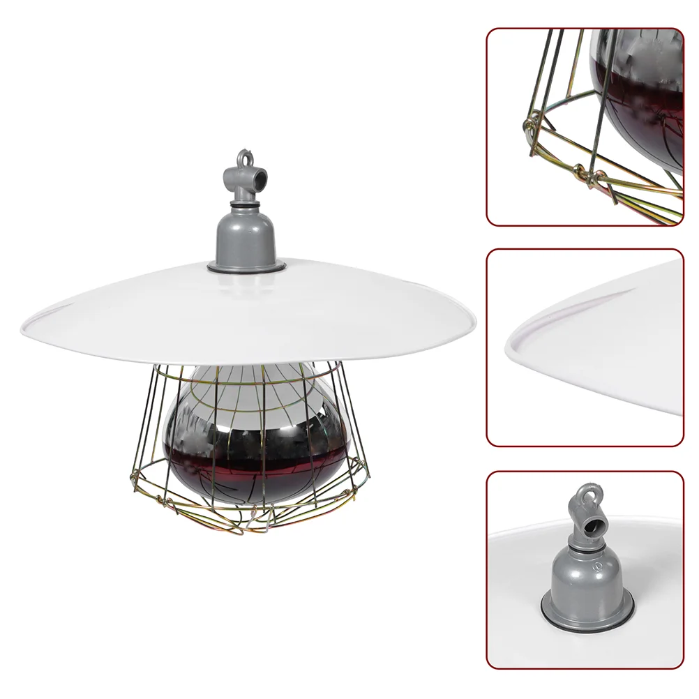 

Piglet Heat Lamp Livestock War Chicken Heater Heating Tool Warmer Outdoor Tools Cage Ceramics Safe Warming Light