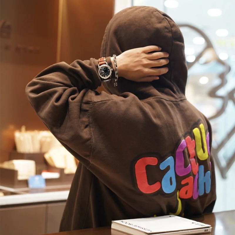 

Худи с красочным рисунком из пенопласта с капюшоном