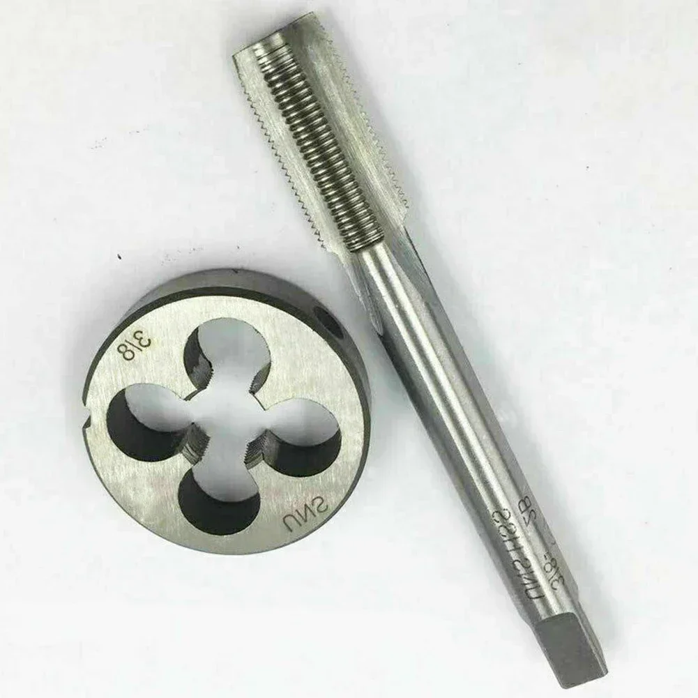 Коническая замочная скважина UNS Tap Die 3/8-26 матрица из черных материалов ручные