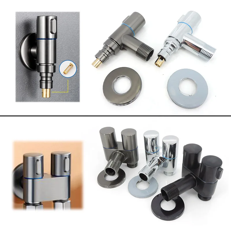 Настенный смеситель из нержавеющей стали G1/2 кран для стиральной машины туалета