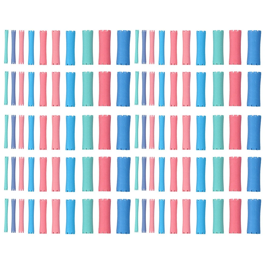 

Durable Reusable Hair Curling Sticks Curls Without Heat Set High Temperature Resistant Cosmetic Materials