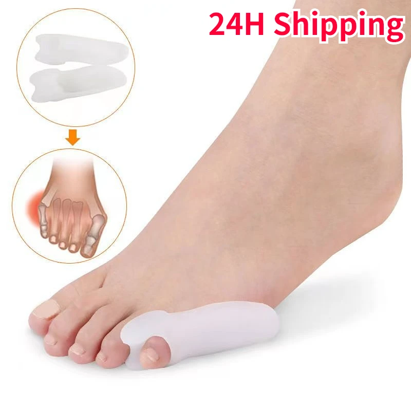 

1 Pair of Little Toes SEBS Little Toe Valgus Toe Separator Hallux Valgus Corrector Foot Bone Corrector Foot Pedicure Care Tool