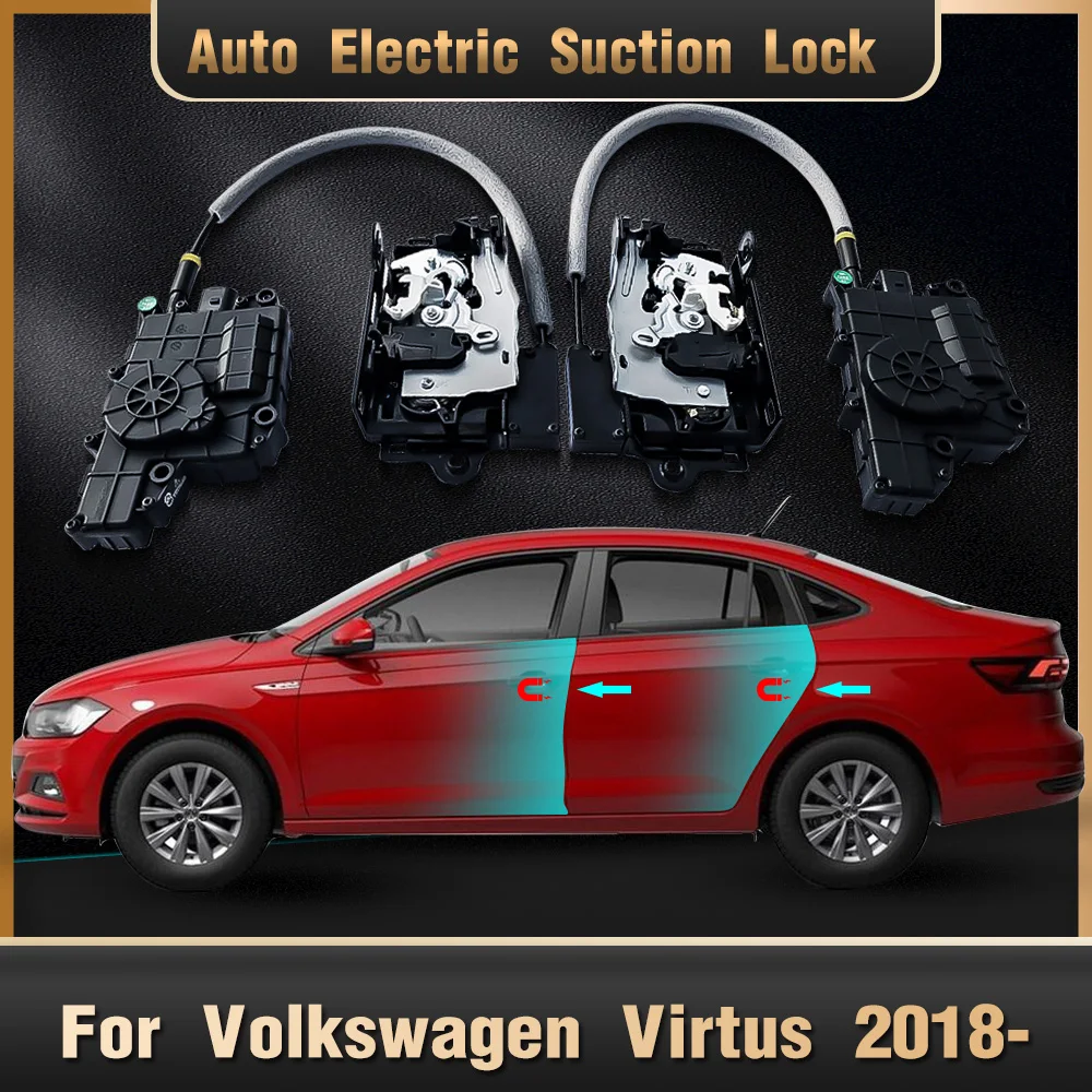 

Sinairyu умный Автомобильный Электрический Всасывающий дверной замок для Volkswagen VW Virtus автоматический мягкий закрытый супер тихий самовсасываю...