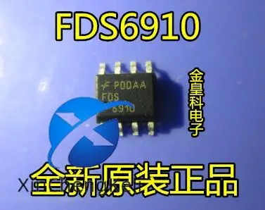 30pcs original new FDS6910 SOP-8 FAIRCHILD series!