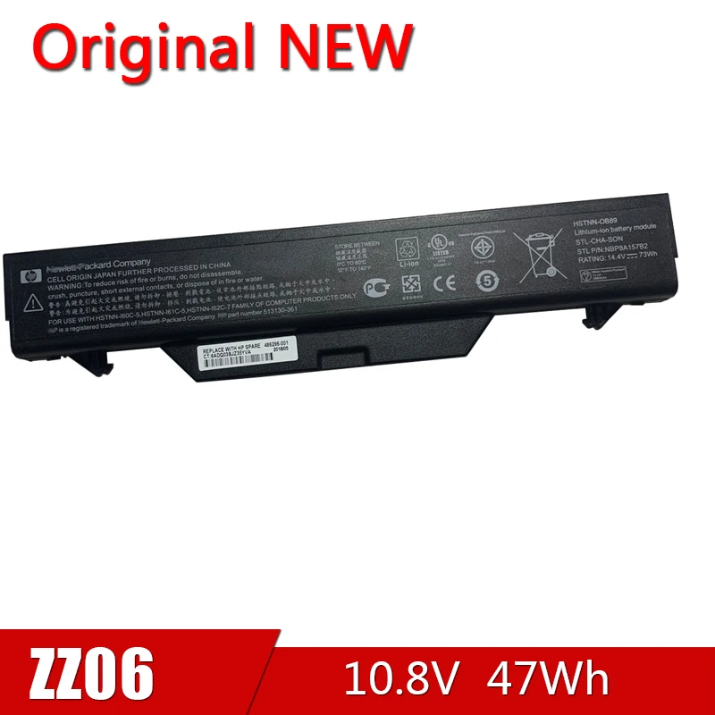 

ZZ06 NEW Original Battery ZZ08 For HP 4515s 4710S 4510s 4720s 4520s HSTNN-IB89 HSTNN-OB89 HSTNN-XB89 593576-001 HSTNN-IB1D