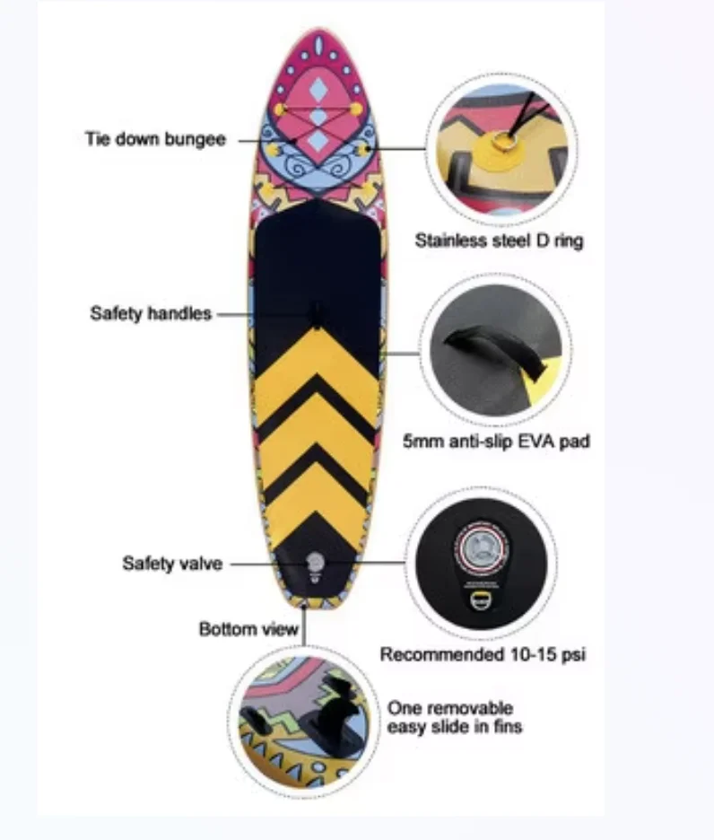 Надувная доска для Sup-серфинга