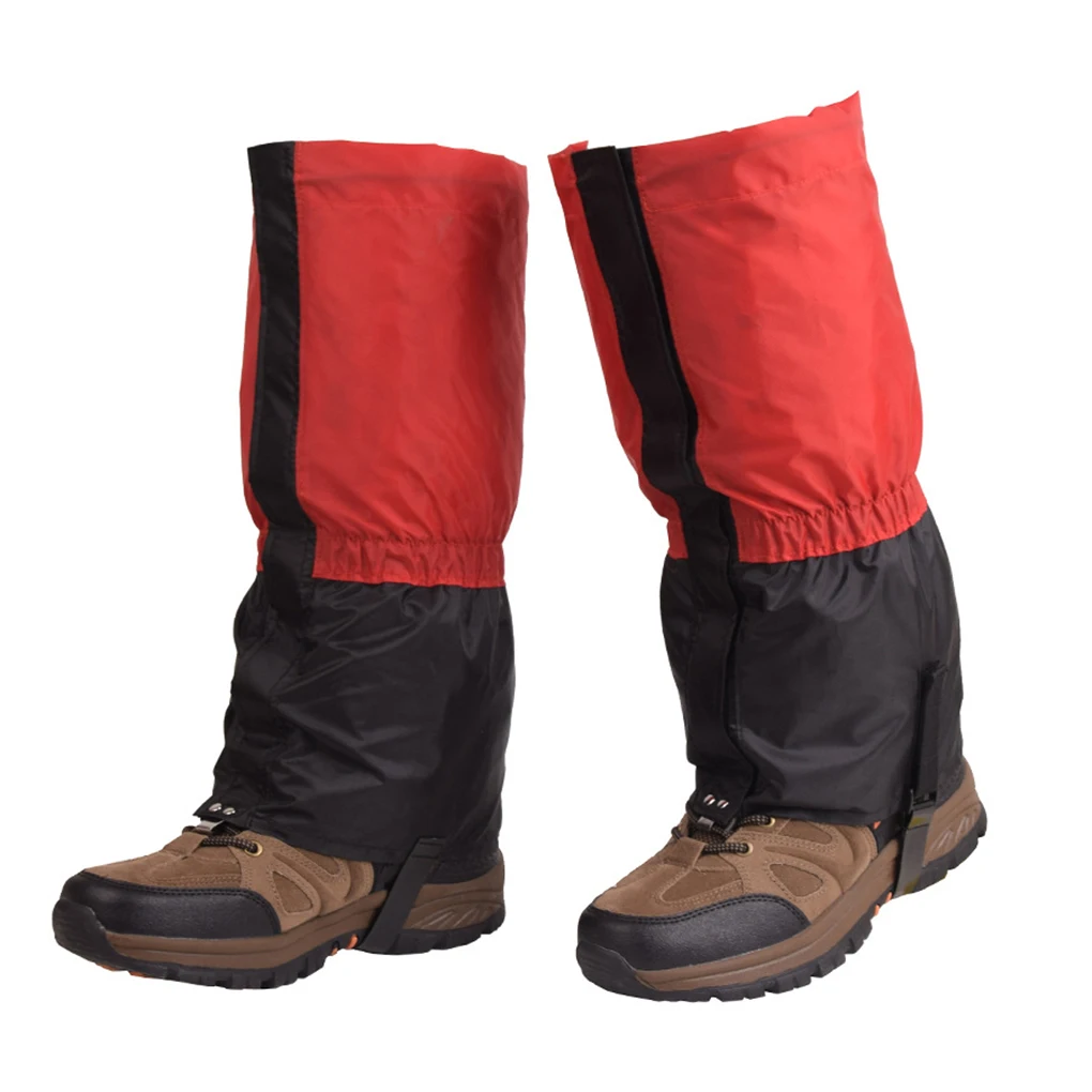 

1 Pair Outdoor Mountaineering Skiing Hiking Snow Leg Cover Boot Waterproof Legging Leg Overshoe