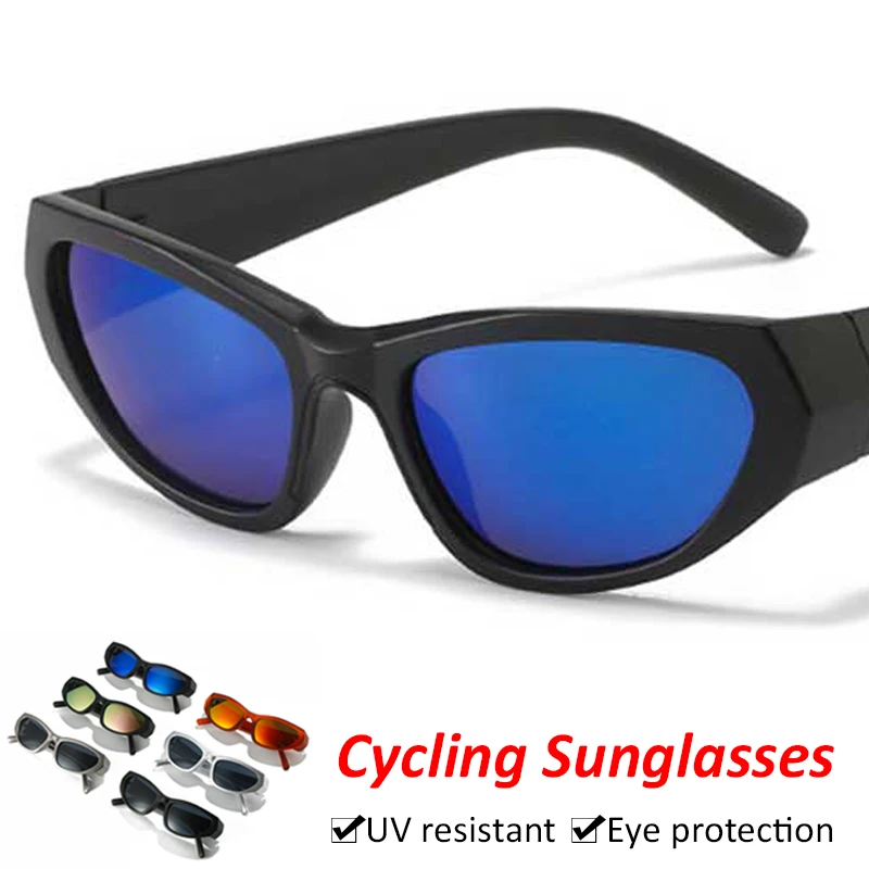 

Cycling Sunglasses UV Protection Windproof Anti-glare Goggles Colorfuls Shades Eyewear Motor Outdoor Sport Running Men Women