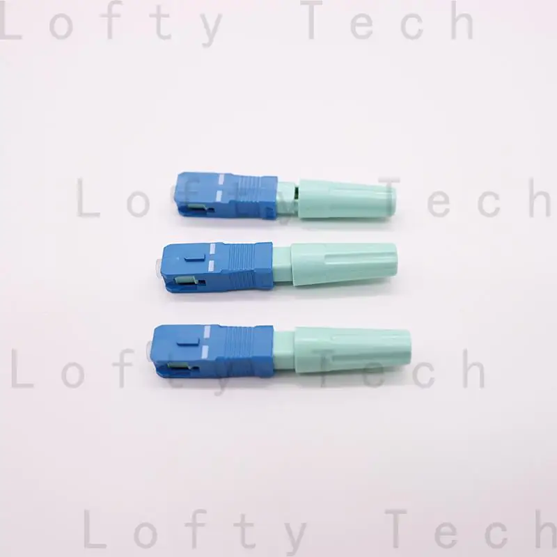 New SC APC SM Single-Mode Fast Connector SC UPC FTTH Tool Cold Connector Fiber Optic quick Connector free shipping