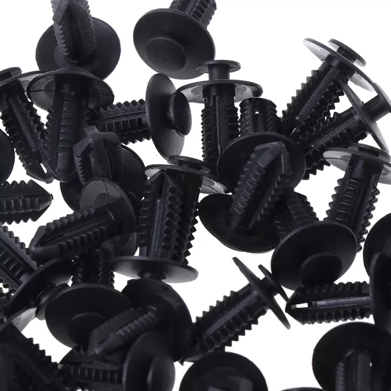 

50 Pcs Car Auto Push Type Bumper Fender Retainer Fasteners Clip For BMW Mercedes