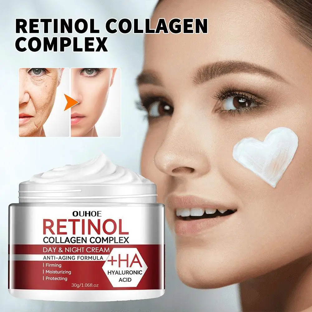 

30g Daily Retinol Moisturizer Face Cream Repairing Moisturizing Nourishing Cream Brightening Skin Facial Cream Face Skin Care