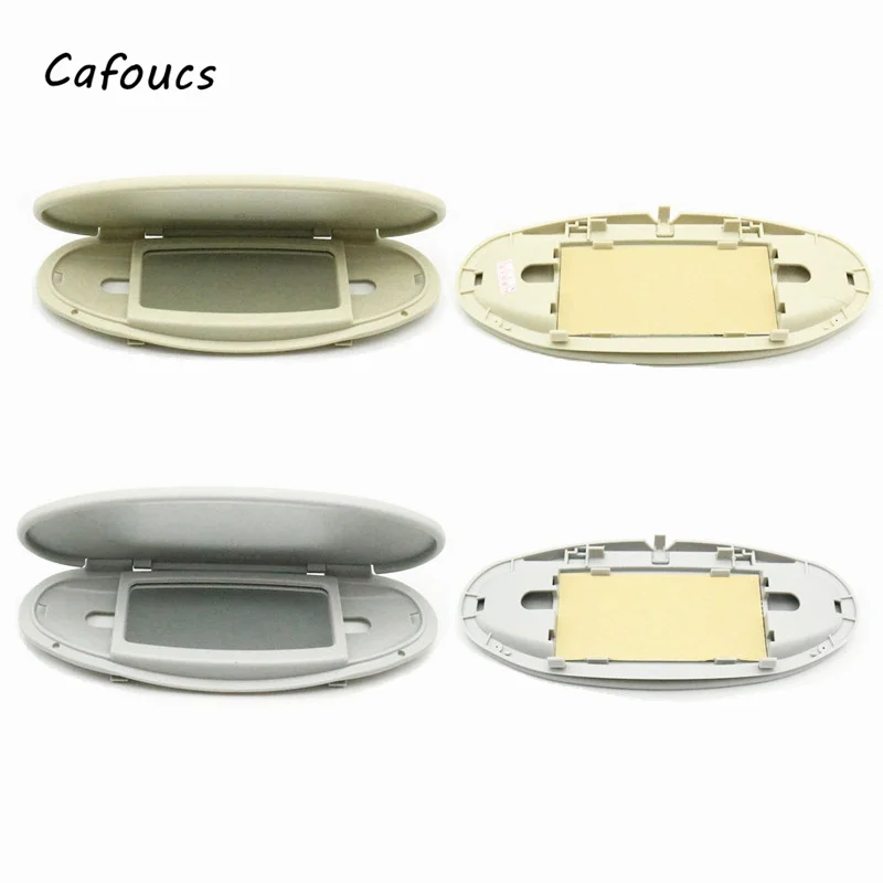 

Cafoucs Sun Visor Sunroof Shading Plate With Lens Cover Makeup Mirror Cover For BMW MINI Copper R55 R56 R60 2007-2014