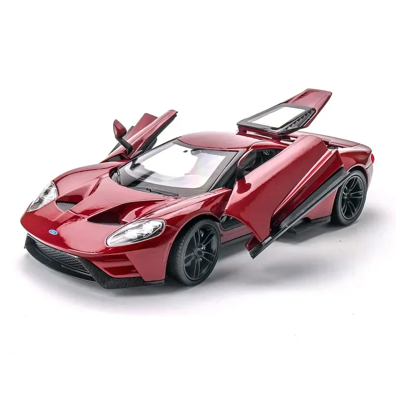 Модель автомобиля WELLY 1:24 2017 Ford GT модель игрушечного из металлического сплава