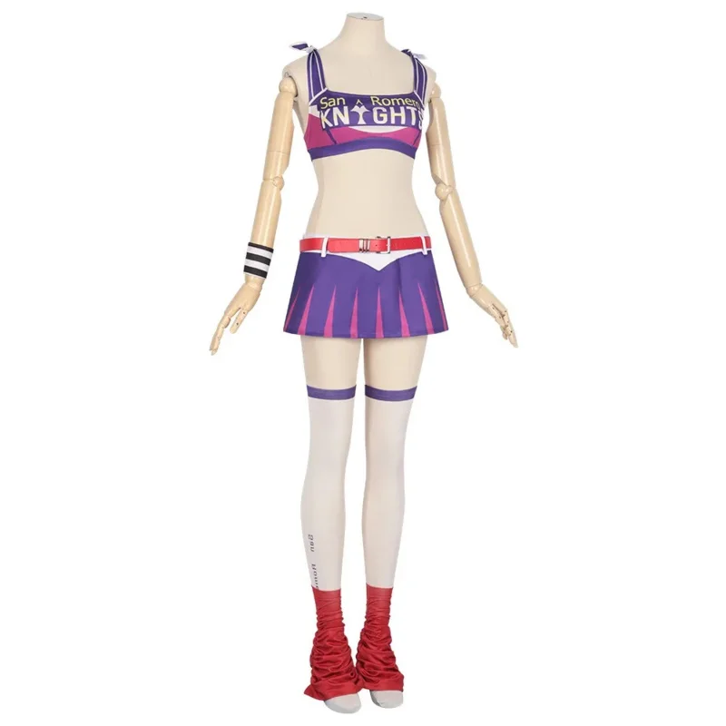 Игра леденец бензопила Джульетта Старлинг косплей костюм женские топы юбка