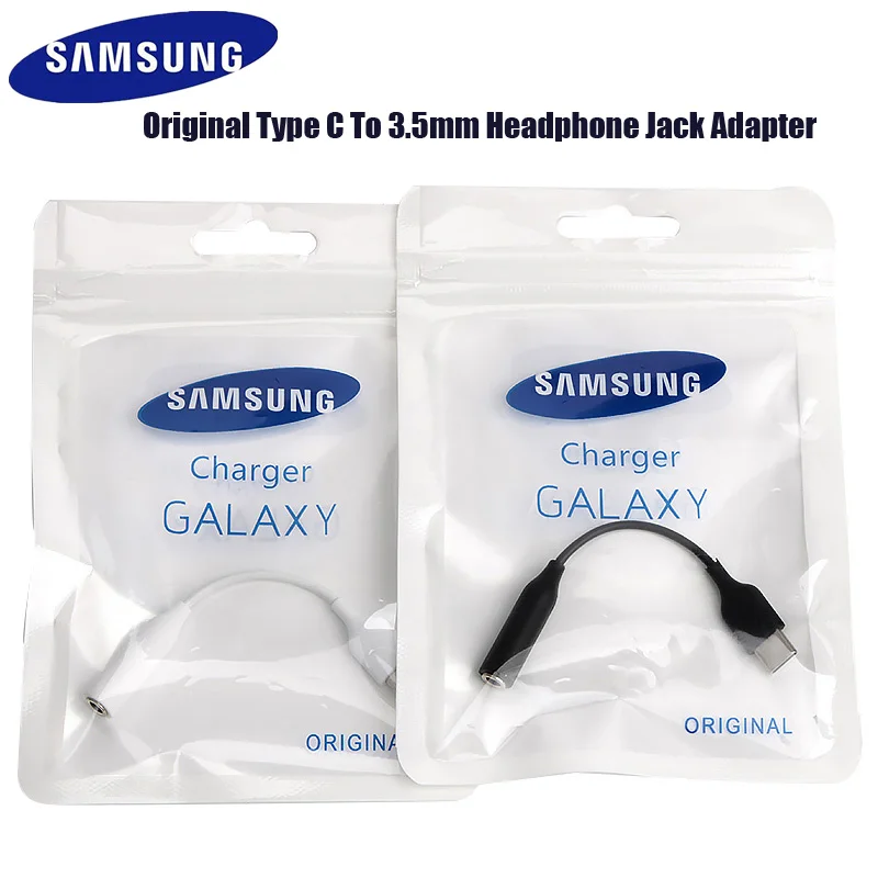 Оригинальный аудиокабель для наушников Samsung с разъемом USB Type-C и штекером 3 5 мм AUX