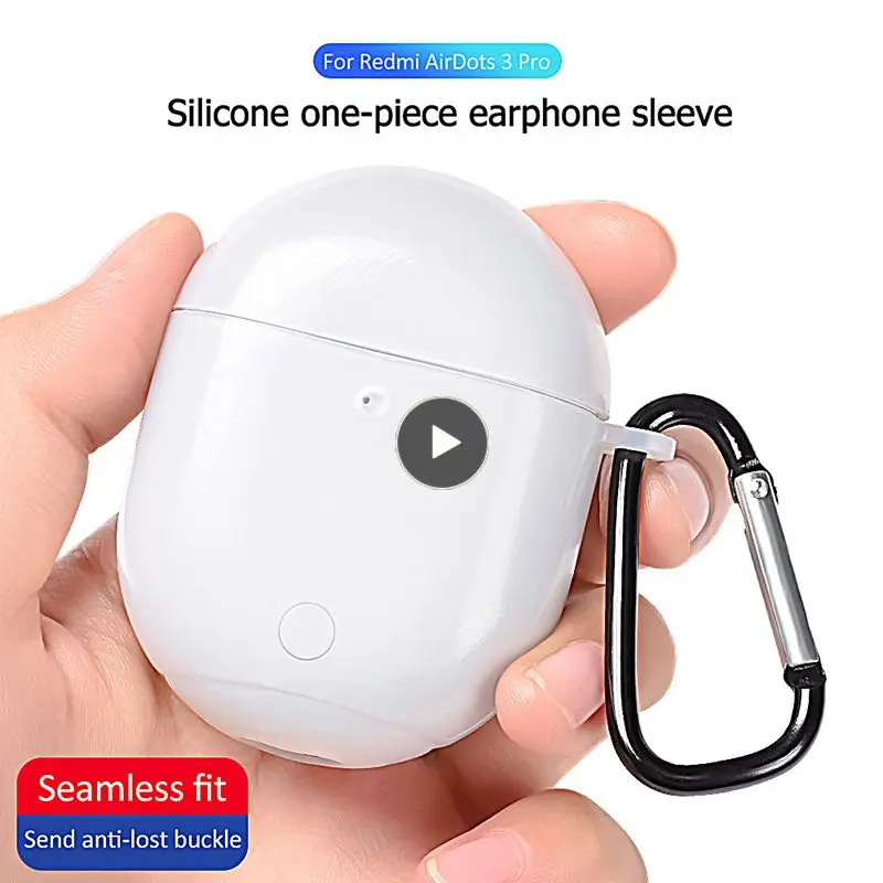 

Multiple Colors Headset Protective Cover Silicone Washable Silicone Case Smart Accessories Headphone Case For Redmi Airdots 3pro