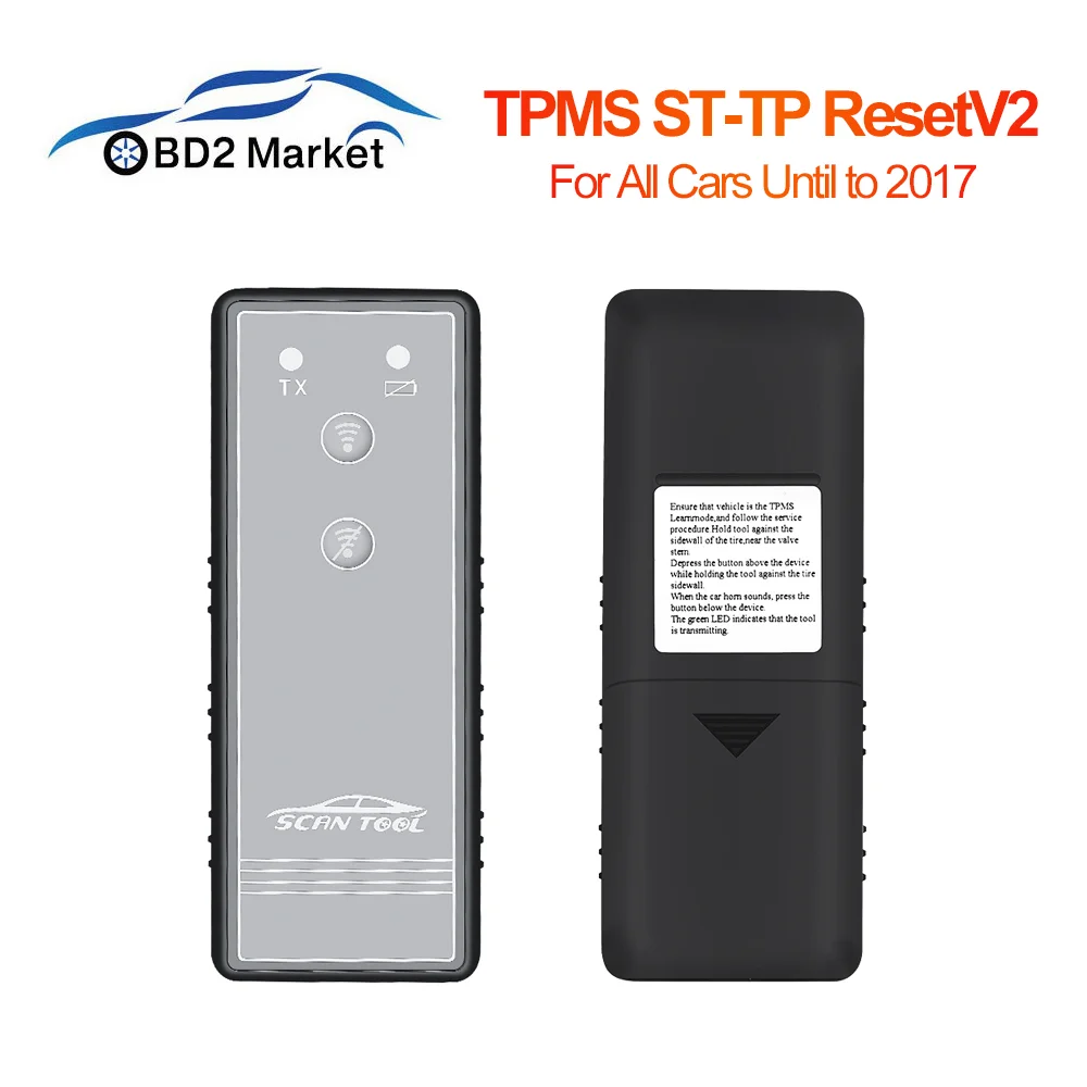 Tpms Φ датчик TPMS STTP Reset V2, инструмент активации для всех автомобилей до 2017 г.