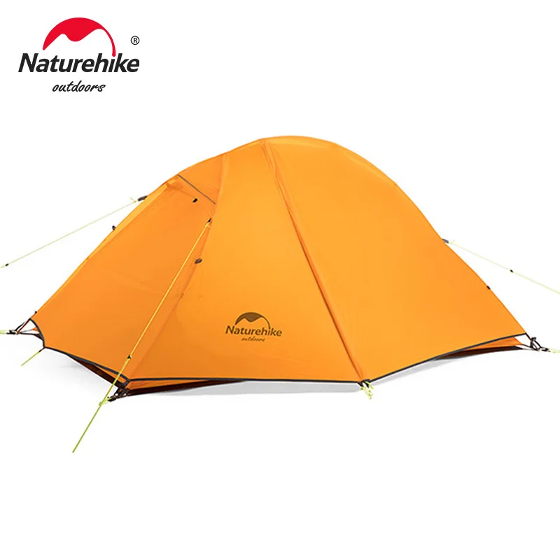 

Naturehike Cycling Backpack Tent Ultralight 20D/210T For 1 Person Camping Tent NH18A095-D