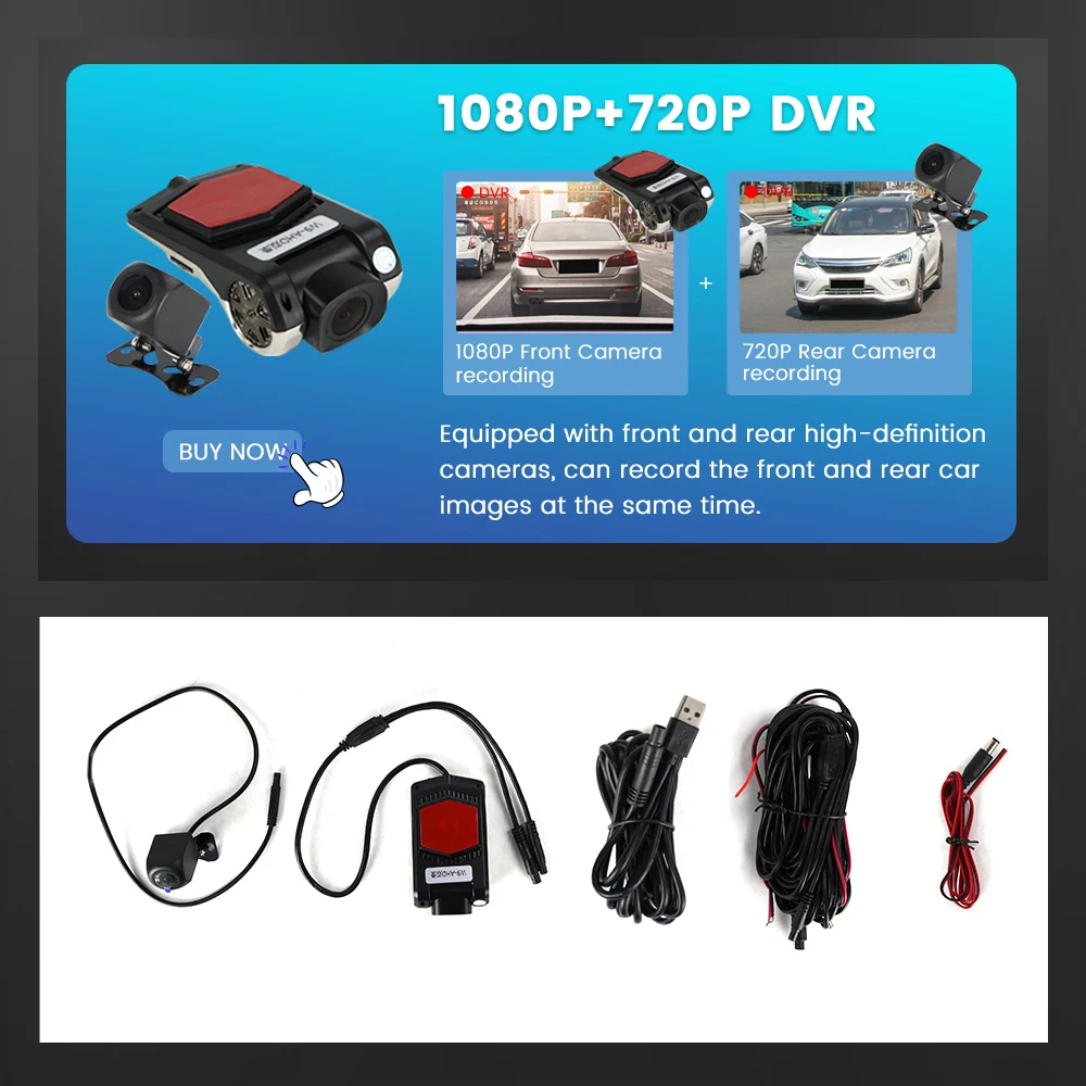 

Fellostar car dvd player Optional accessories DVR Front Camera Rear Camera