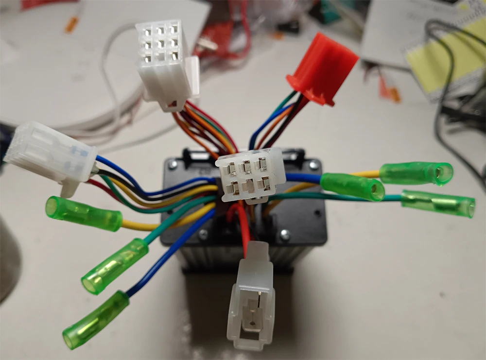 12-трубный мощный 48 В 30 А синусоидальный бесщеточный драйвер контроллера двойного