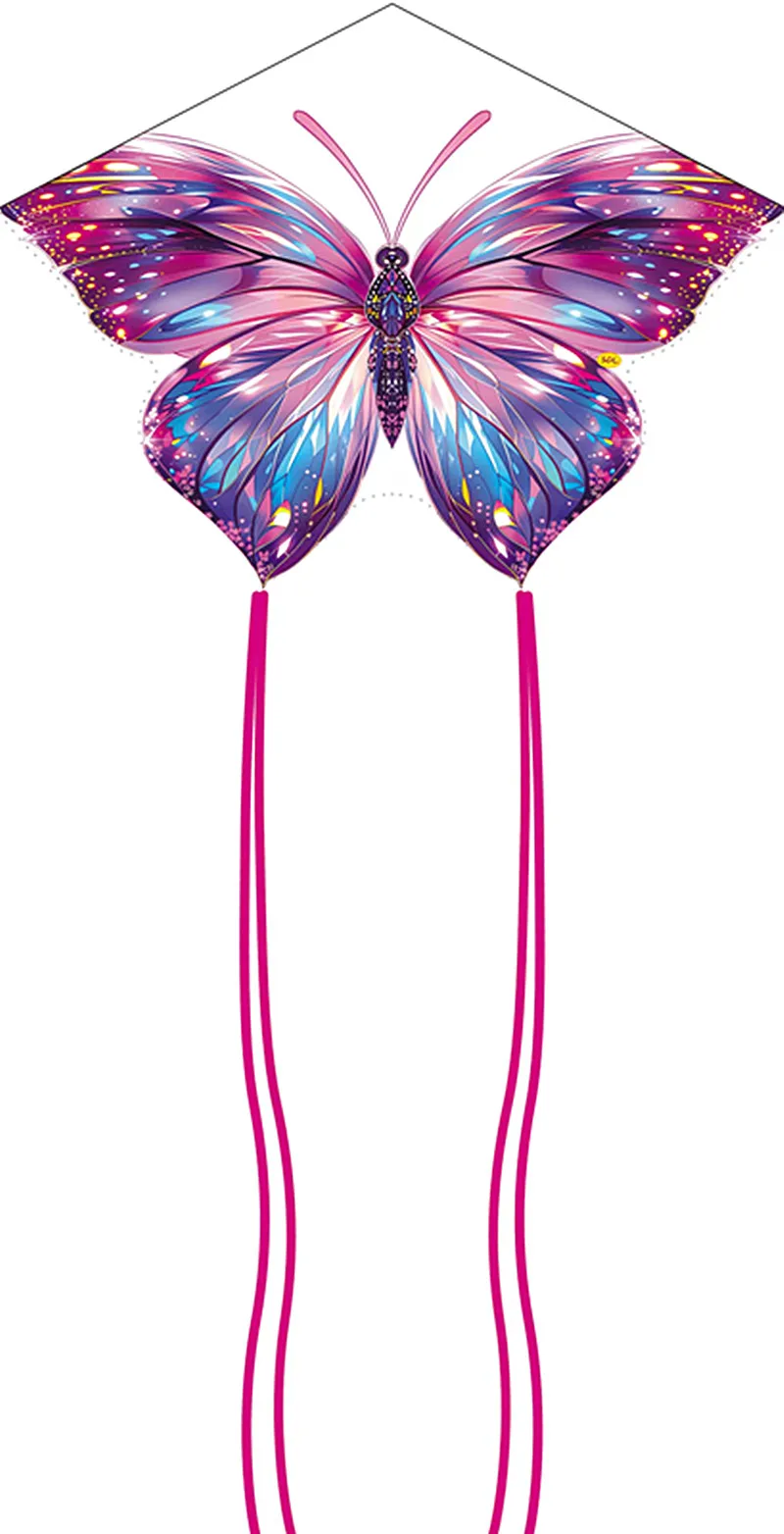 Бесплатная доставка бабочка воздушный змей drachen fliegen kinder peonzas con cuerda детские игры