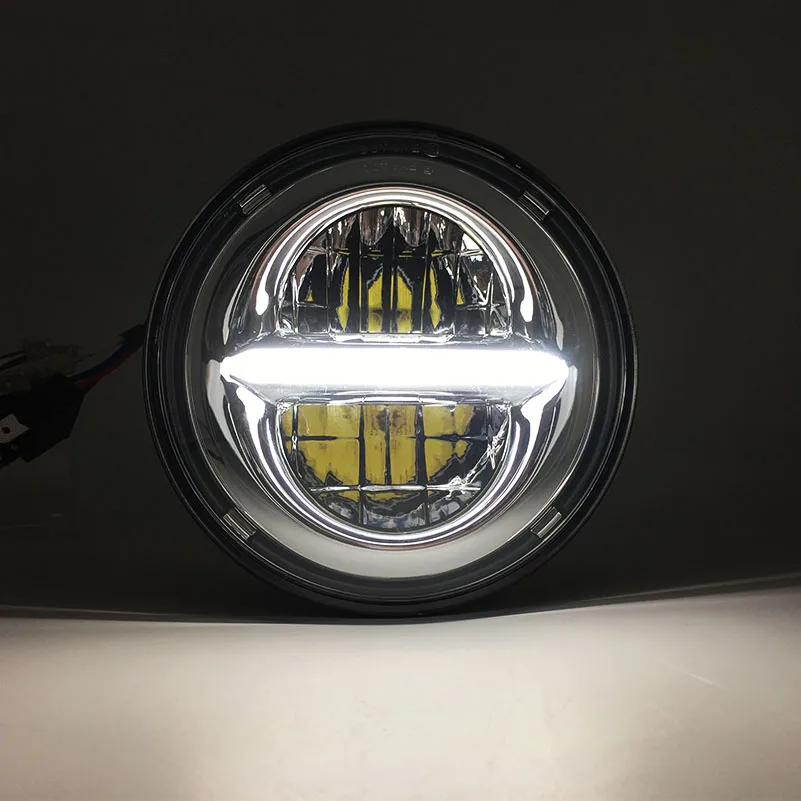 1 шт. 5 34 дюйма 5,75 светодиодная автомобильная мотоциклетная фара H4 Phare Farol Moto фара для Harley Indian Scout Honda. (art.: 3920cbe90b2ec) - 3920cbe90b2ec
