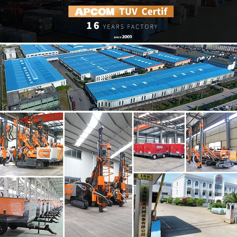 APCOM Drillrig ZEGA T635 Сверлильный молоток Гидравлический гусеничный сверлильный станок