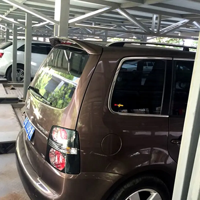 

For VW Touran Spoiler High Quality ABS Material Car Rear Wing Primer Rear Spoiler For Volkswagen Touran Spoiler