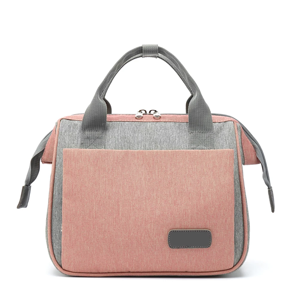 

Diaper Bag Waterproof Storage Baby Bags For Mom Multifunction Outdoor Small Maternity Backpack Gray Pink Baby Changing Backpack
