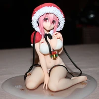 sexy anime girl figure sonico 17 santa collection girl figurine home decor collectible figurines