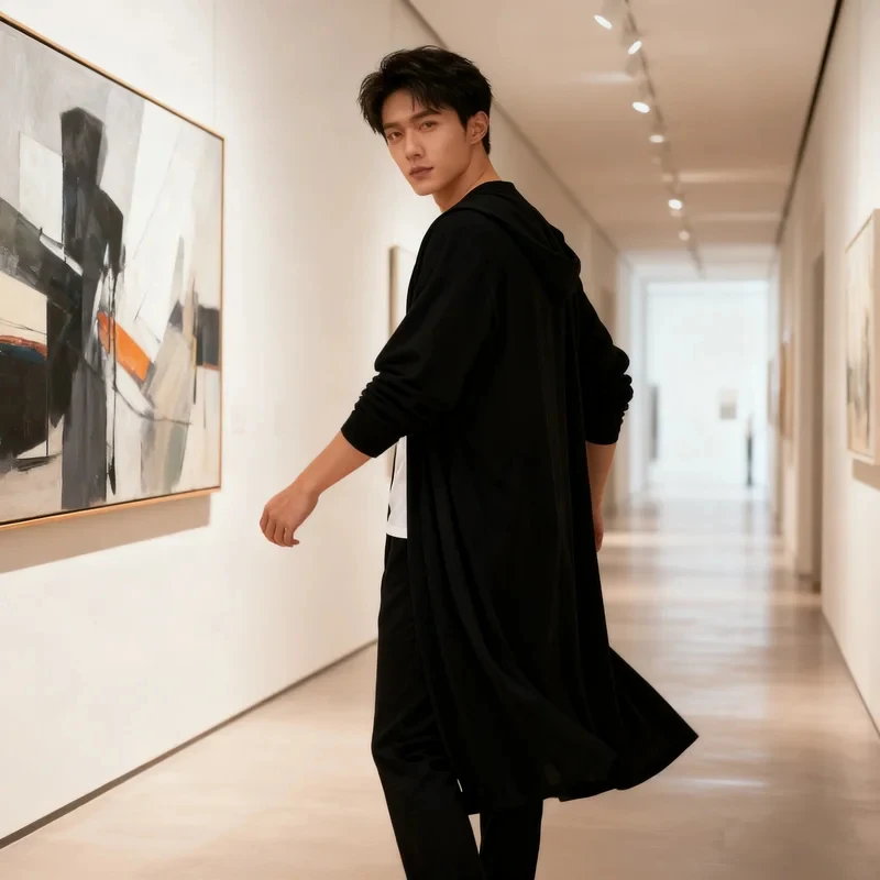 Фото Костюм для косплея UUI1Anime Jin-woo Solo Sung Jinwoo Leveling: парик, пальто, брюки, футболка, униформа, набор для ролевых игр Knight Killer №5
