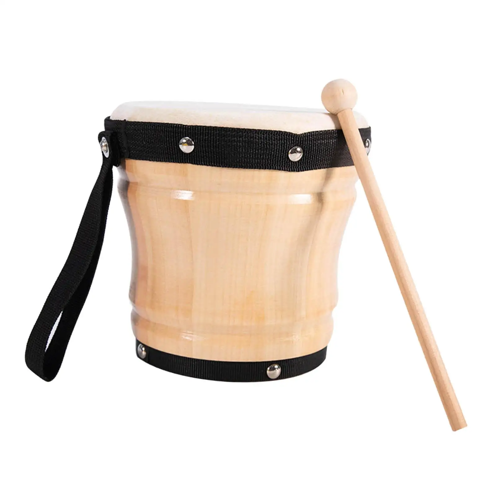 

Bongo Drum 5.89x5.89in Bongo Hand Drum for Home Decor Kids Toy Adults Professionals