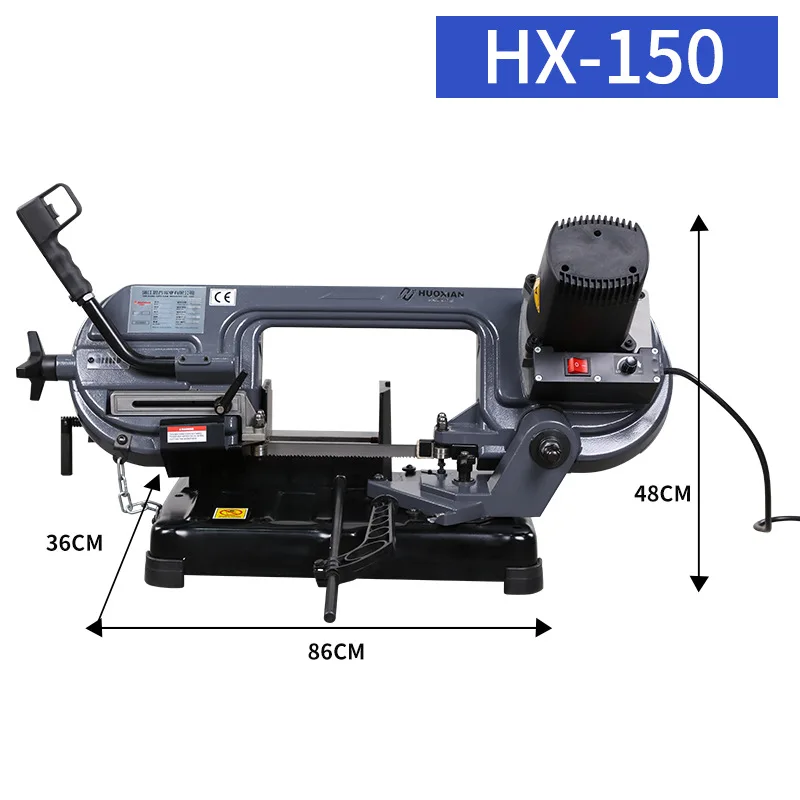 Портативная режущая машина 220 в 2000 Вт многофункциональная ленточная пила для
