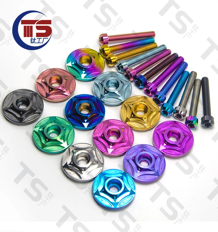 TS титановый сплав CNC головка руля NMAX/PCX/FOSA GM/XMAX специальная модель с винтами