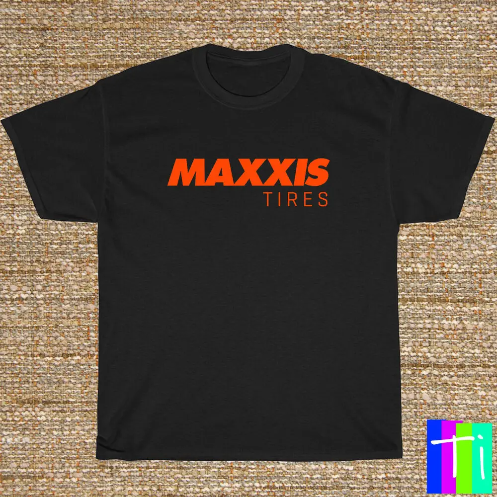 

New Maxxis Tires Bikes Logo Shirt Classic Black/White/Grey/Navy T-Shirt S-3Xl