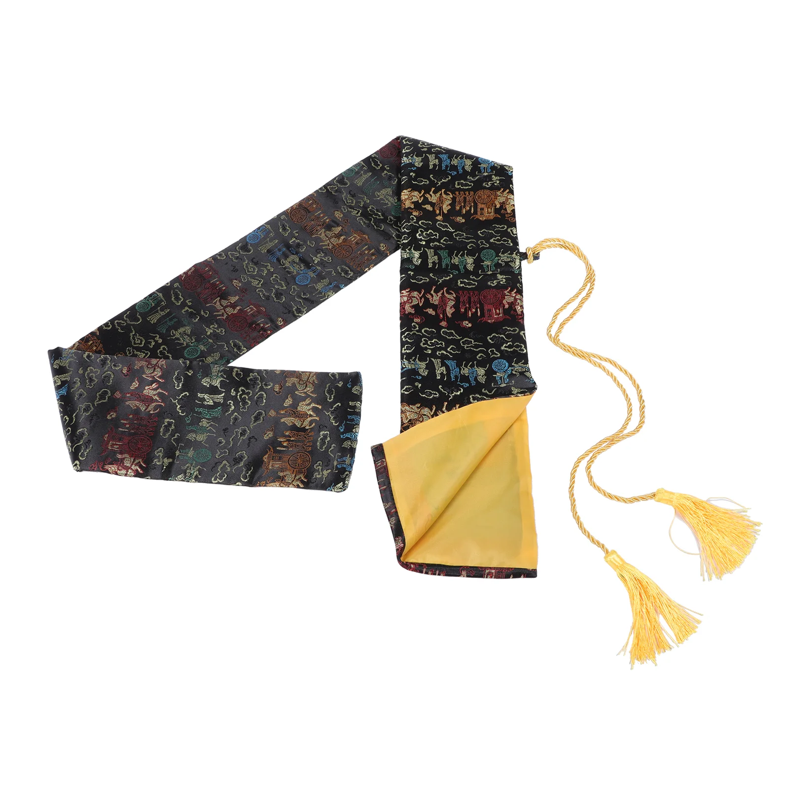 

Silk Bag Tai-Chi Swords Pouch Long Storage Japanese Katana Household Samurai Container Multipurpose