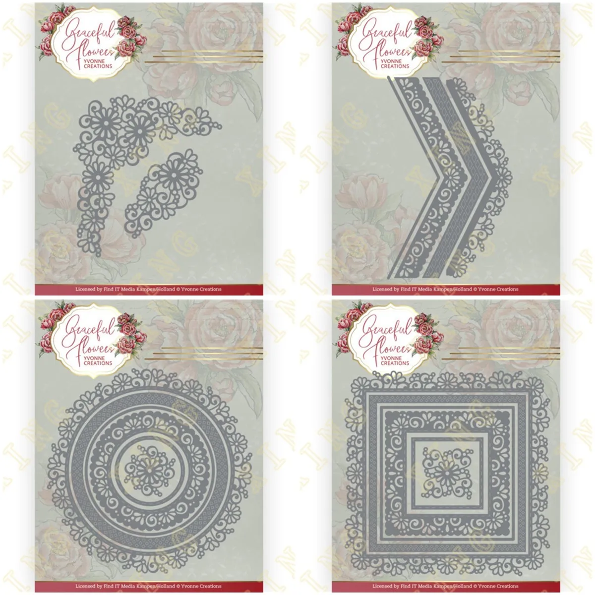 

Corner Borders Circle Square 2022 New Metal Cutting Dies Scrapbook Diary Decoration Stencil Embossing Template Diy Handmade