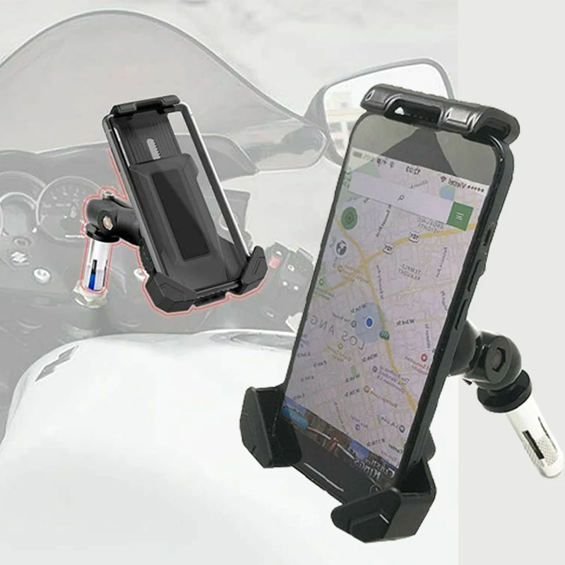 For Aprilia RSV4/1000 Kawasaki NINJA 250 400 ZX600/6RR/14R ZZR1400 HONDA CBR 250/300/400/500R 600/RR F4I GPS Phone Holder Mount