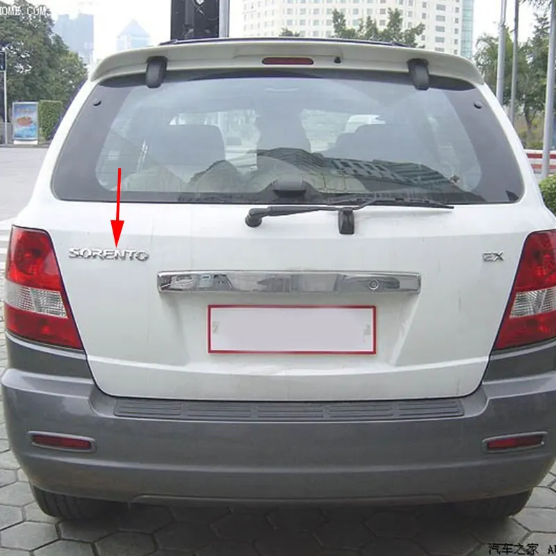 Для Kia Sorento 2002-2009 багажник Задняя Дверь Логотип эмблема значок наклейки |