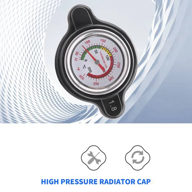 Крышка радиатора высокого давления с датчиком температуры крышка 1 8 бар psi Для Honda