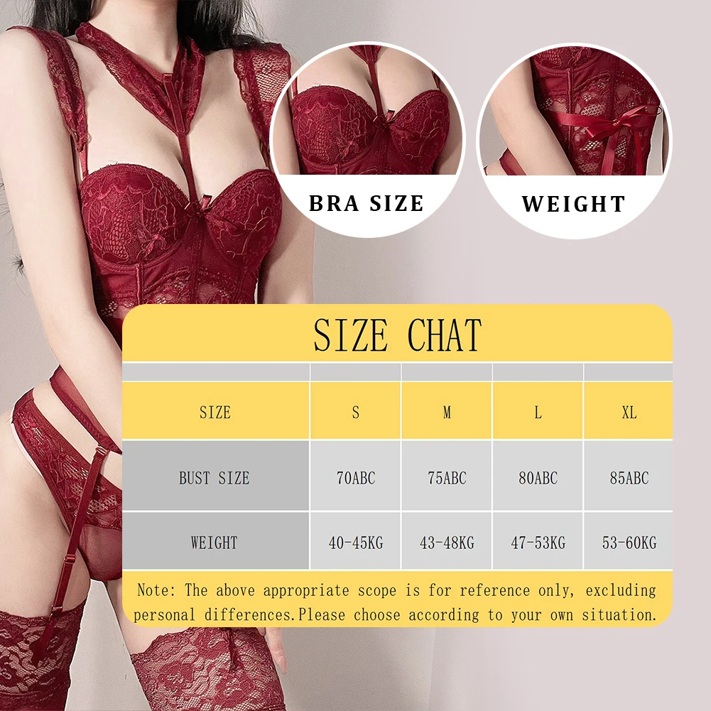 Sexy Black Mesh Push Up Bralet Women's Tube Top Corset Bustier Bra Thongs Thight