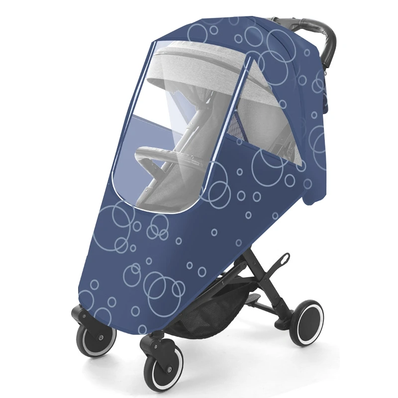 

Universal Baby Stroller Rain Cover Waterproof Oxford cloth newborn Pushchair Pram Raincoat Windshield Cart Seat Cover Umbrella