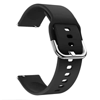 solid color sport watchband elastic bracelet strap for xiaomi imilab kw66 silicone smartwatch strap band smart accessories