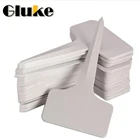 50 шт.компл. детский сад серый пластиковый завод Т-образные маркеры бирки для растений детские садовые этикетки горшки украшения сада лоток для рассады