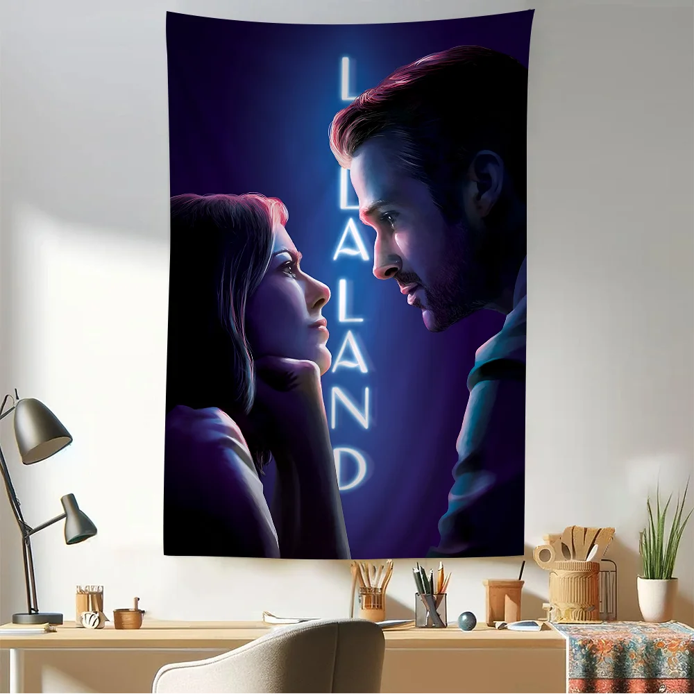 La Land DIY Настенный гобелен для гостиной Домашний декор в общежитии художественный