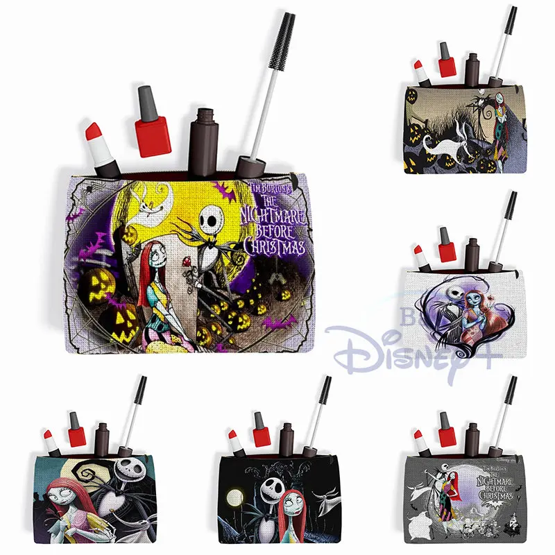 

Женская сумка для косметики «Кошмар перед Рождеством»