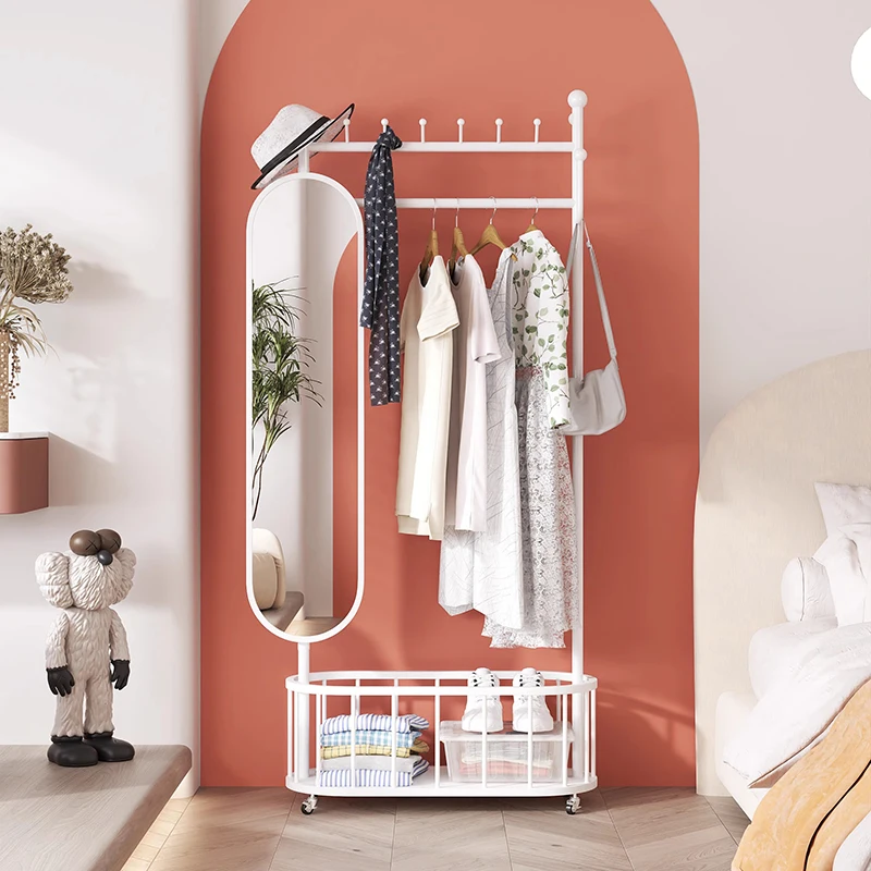 

Evening Dress Clothes Rack Bathroom Bedroom Shoe Storage Office Clothes Hook Iron Shelf Porte Manteaux Entrance Hall Furniture