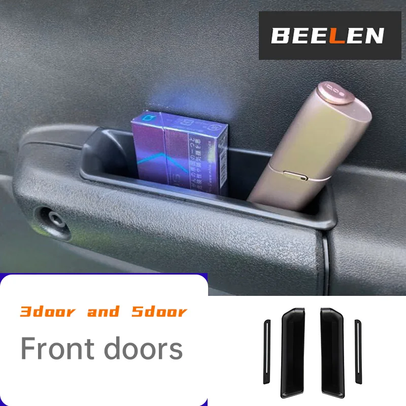 

Автомобильная передняя и задняя дверная ручка, ящик-органайзер, лоток для 2019-2025, 3-дверный, 5 дверей, Suzuki Jimny JB74 JB64, аксессуары для интерьера