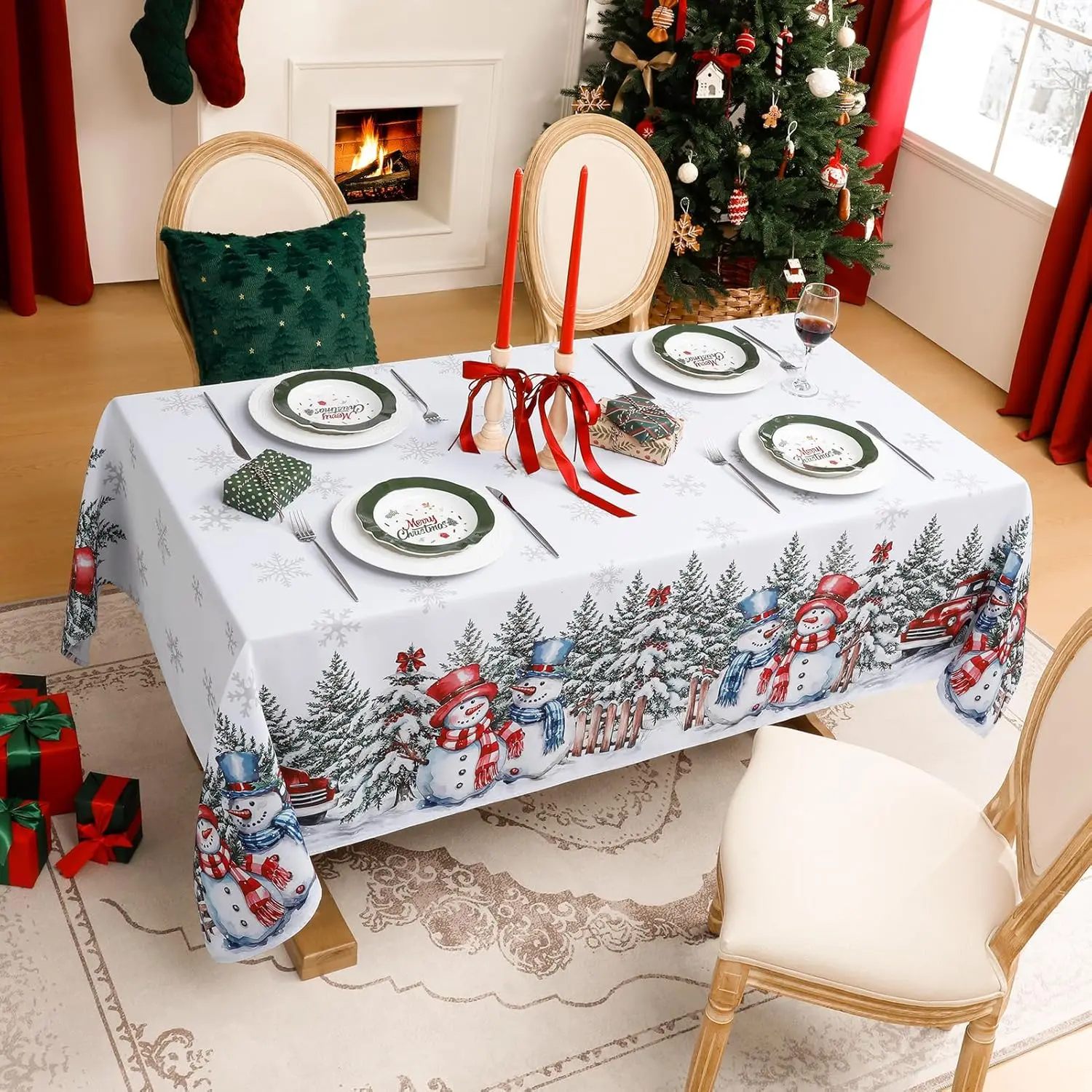 Скатерть из полиэстера современный стиль