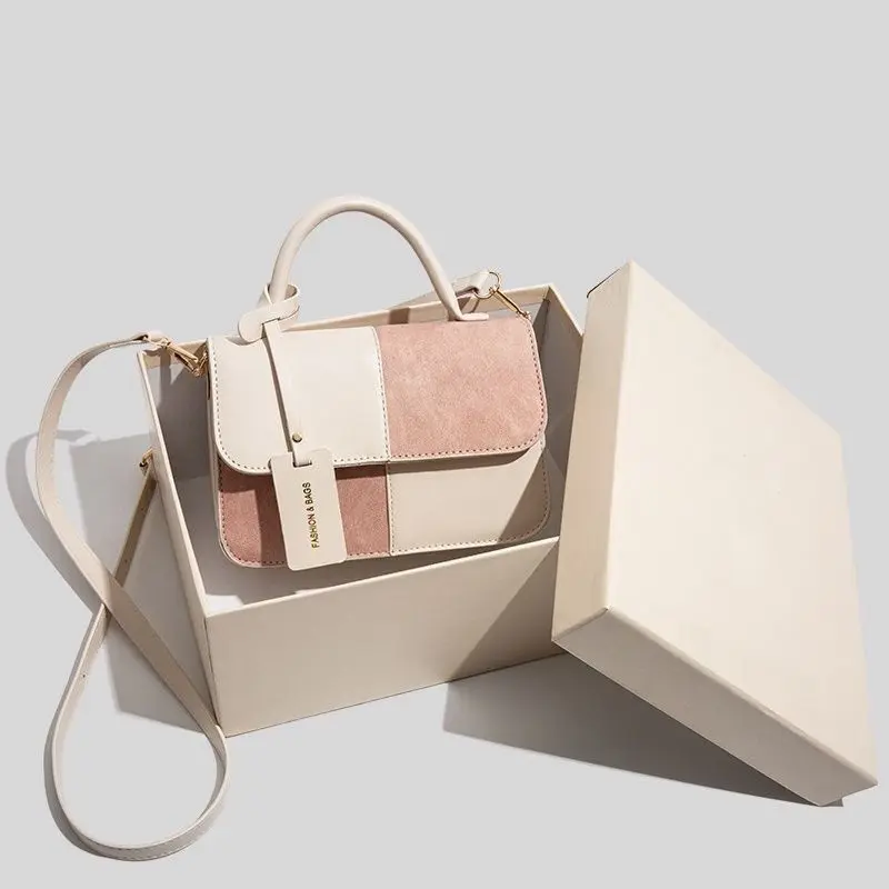 

2023 сумка на плечо, женская сумка через плечо из искусственной кожи, Простая цветная сумка-мессенджер с клапаном, дизайнерские сумки, роскошные сумки